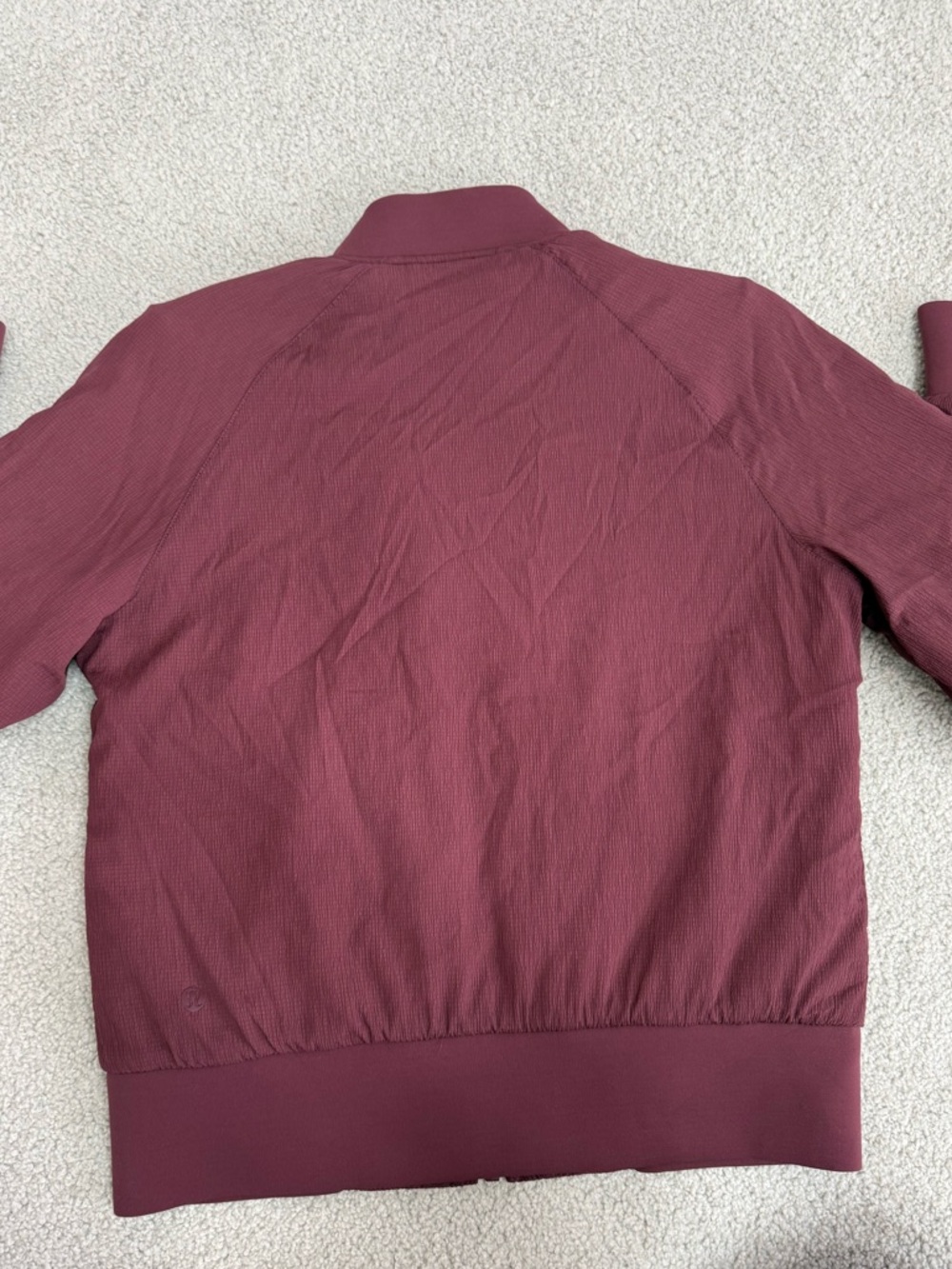 Lululemon Women's Bomber Jacket in Deep Burgundy - Picture 3 of 5